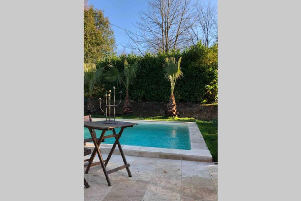 Villa Le loft Normand avec piscine chauffée Saint-Antonin-de-Sommaire Esterno foto