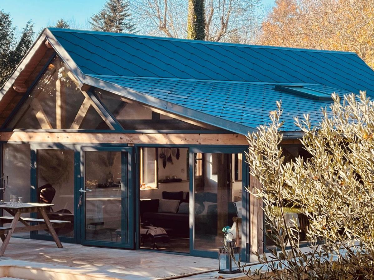 Villa Le loft Normand avec piscine chauffée Saint-Antonin-de-Sommaire Esterno foto