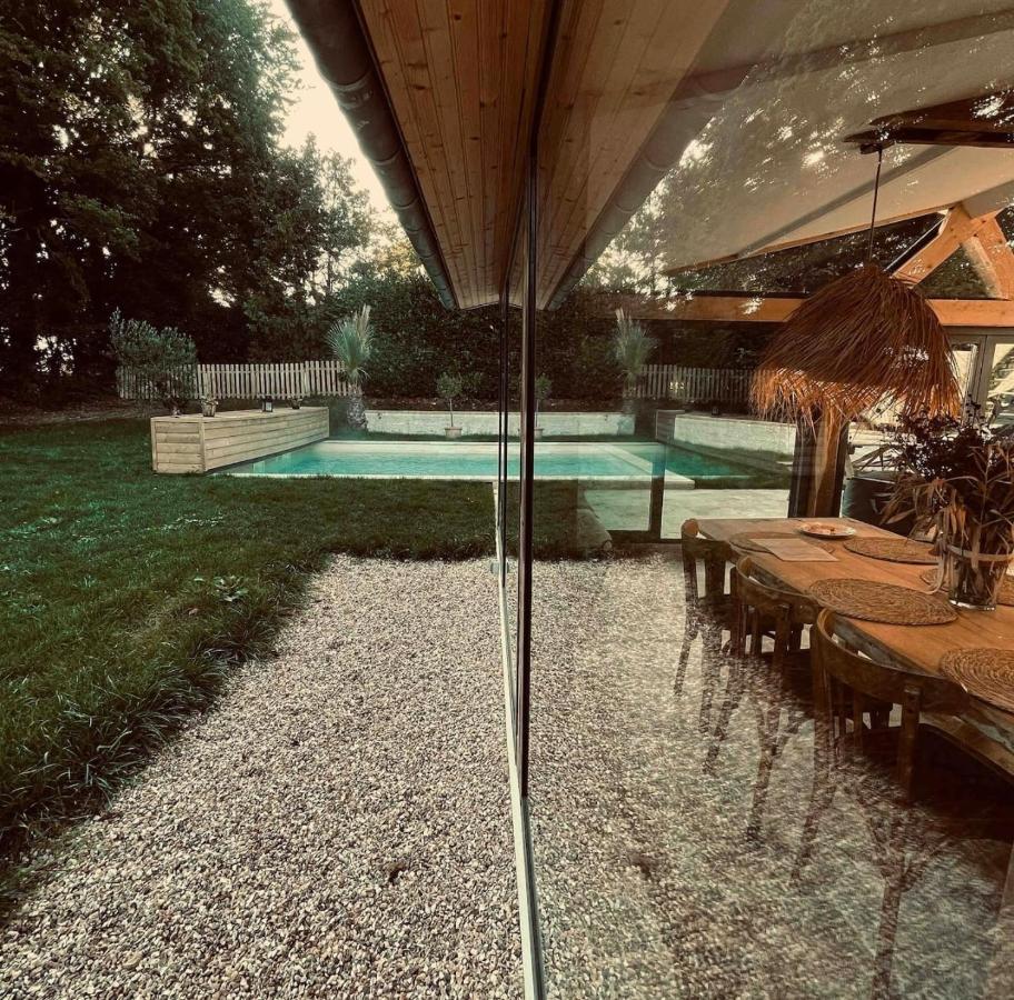 Villa Le loft Normand avec piscine chauffée Saint-Antonin-de-Sommaire Esterno foto