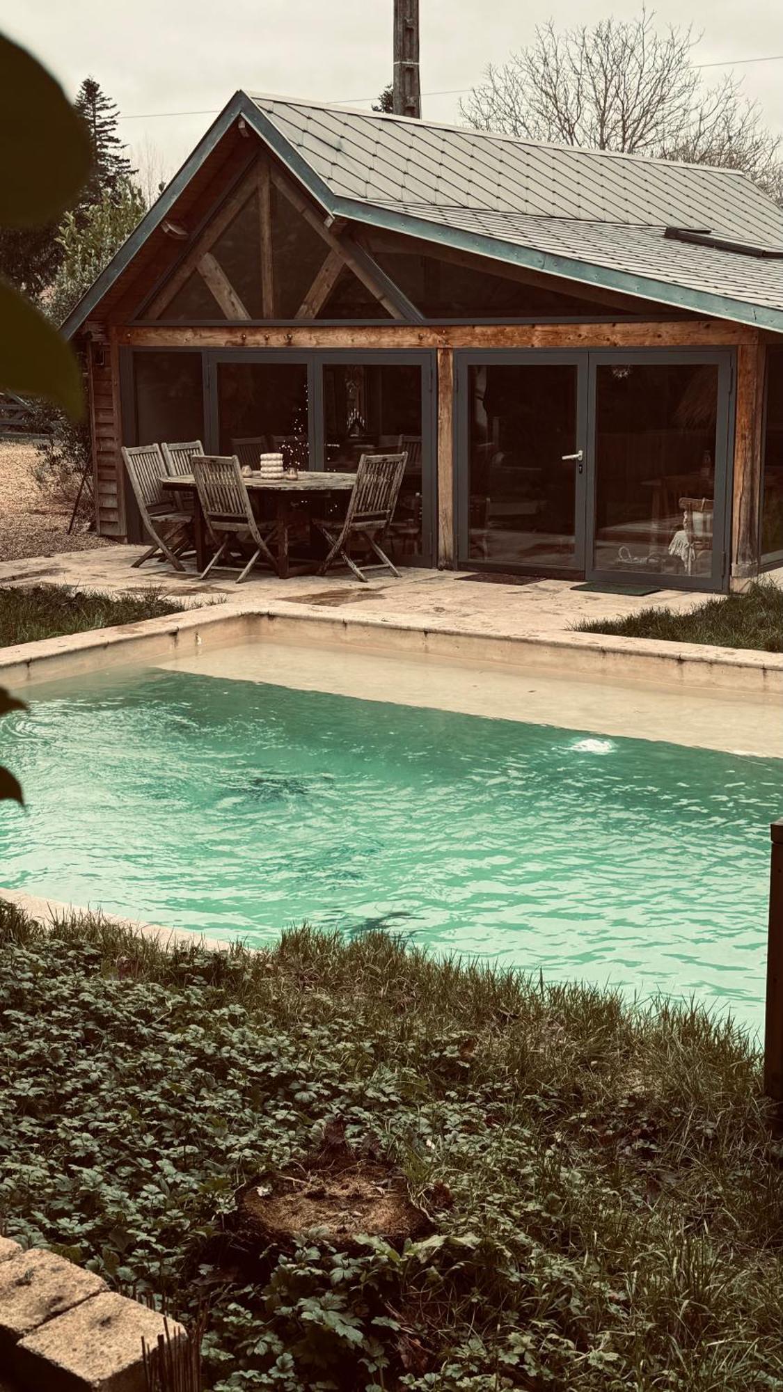 Villa Le loft Normand avec piscine chauffée Saint-Antonin-de-Sommaire Esterno foto